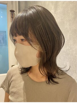 ラボヌールヘアー オリビエ 北千住店(La Bonheur hair Olivier) ウルフ_WOLFCUT【OZAWA】