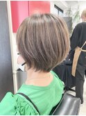 【大人ガーリー】丸みショート