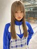 lojiカット＋ケアブリーチonカラー定価￥17600→￥14080