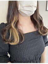 ヘアーアートミュージアム(Hair Art Museum)&nbsp;ダークココアカラー／インナーカラー／9/5