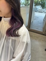 フェム 名古屋 名駅(FeM #) インナーカラー♪紫
