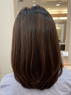 アルターリール(aL ter Rire) 前髪/マチルダボブ/ピンクベージュ/インナーグレージュ/澤瑞絵