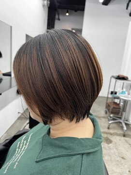 ココ 本八幡(KOKO) ★デザインカラー/レイヤーカット/ウェットヘアオリーブベージュ