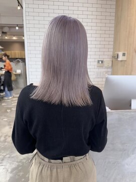 イェッカ パビル(YECCA pabil) ペールグレーピンク(ブリーチ1~2回)