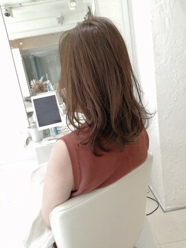 ファイブボックスヘアー 広島(five vox hair) エイジングケアカラー ベージュ