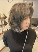 ウェットパーマスタイル