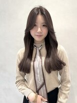 ザックラフィネ(ZACC raffine)&nbsp;ブリーチなしカラー/レイヤーロング/ぐへれへわか