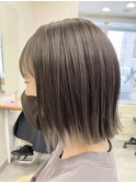 【ブリーチグレージュボブ】