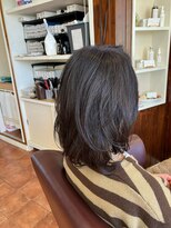 ナオス(NAOS)&nbsp;髪質改善カラーで透明感◎/30代40代/ミディアム/髪質改善