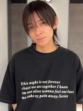 ハオ(hao) 【hao渋谷】シースルーマッシュ×ナチュラルアッシュ