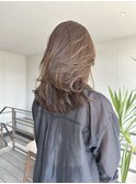 ベージュ系ワンカールレイヤー 30代40代【広尾/恵比寿】担当濱口