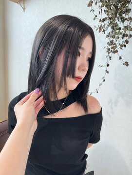 ゼスト 中野店(ZEST) 【ZEST中野/KOTOMI】オリーブベージュ/ブリーチなしWカラー