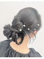 プリュス 名古屋(Plus)&nbsp;ヨシンモリ/リボンアレンジ/カチモリ/韓国風/アップアレンジ