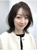 レイヤーカット/ウェットヘア/縮毛矯正/ニュアンスパーマ