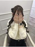 【ヘアメ】お姉さんヘアメ＊編みカチュサイドお団子ヘアメ＊新井