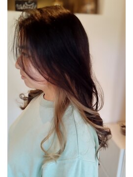 ヘアーデザイン ユーケー(Hair design Yu K) インナーカラー