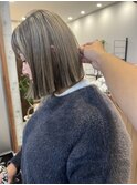 コントラストハイライトボブ