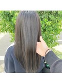 潤艶髪質改善×オリーブグレージュ