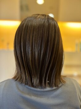 シエスタ Siestaの写真/【岐阜/鹿島町】大人女性からの圧倒的支持◇髪質改善カラーで艶のある自然な仕上がりに＊手触りも抜群◎