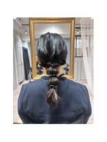 アンドットエス 銀座(and.S) and.Sヘアアレンジ☆振袖/袴/着物/銀座/東銀座/ヘアセット