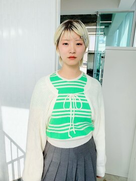 ソラ タビ(SORA tabi) ショート×ブロンド