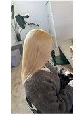 ケアブリーチブロンドカラー
