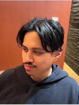 ヘアモード キクチ 銀座店 銀座 理容室 外国人ヘア センターパート