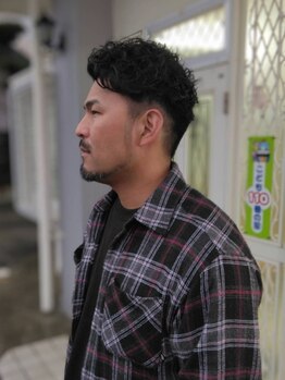 パーマに絶対的な自信あり☆カッコイイMen'sの各種パーマは【たか理容室】にお任せください！