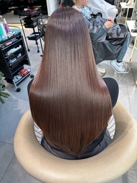 ロンドルピナス 小倉(Lond Lupinus) ブルーブラック/ワイドバング/美髪のススメ/外ハネボブ/北九州