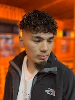 ヒロギンザバーバーショップ 大宮店(HIRO GINZA BARBER SHOP) スキンフェード　ショートパーマ