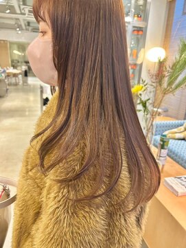 オーガニック リブ 川越(organic+live) 大人美人艶カラーベージュ透明感レイヤーロング