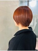オレンジブラウンショート