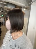 切りっぱなしボブ♪♪