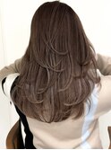 ハイライトバレイヤージュダブルカラーケアブリーチ20代30代