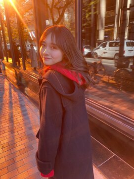 コア銀座メゾン(COA GINZA Maison) 髪質改善レイヤーカット前髪カット顔周りレイヤー暗めカラー銀座