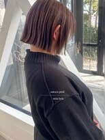 パル バイ ラベスト(Pal by lovest)&nbsp;ミニボブ×アンブレラカラー◎sakuraピンク