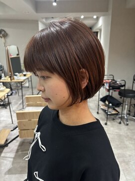 ソレイユ(soleil) スタイリングも簡単♪ミニボブスタイル♪