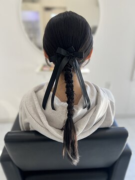 ヘアセット／お呼ばれヘア／タイトアレンジヘア