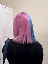 プネル(punel)&nbsp;ツートンカラー　ケアブリーチ　原宿