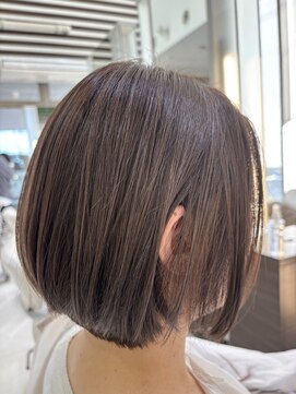 ブルーテーフ(Bleu Terre) 盛岡【大人ボブ】グラデーションカットを入れる事で上品さをon◎