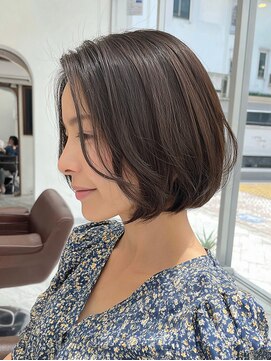 アルーチェ(Arluce) 着物ヘア/大人ガーリー/ダークアッシュ/流山おおたかの森