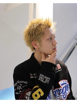 Thisday by nelke立川 　メンズカット/メンズパーマ/ブリーチ【3/1 NEW OPEN(予定)】 スパイキーショートパーマツイストスパイラルパーマビジネスヘア