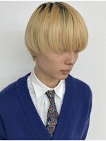 モリオフロムロンドン 松戸店(Morio from London)&nbsp;【メンズ 松戸 岩口】ハイトーンツーブロックマッシュショート