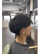 メンズ レオ 天六店(men's LEO)&nbsp;マッシュ×波巻きパーマ