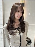【KANON】レイヤーカット × ダークブラウン