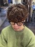 【メンズ】カット+スパイラルパーマ￥11000(シャドウパーマ可)[メンズパーマ)