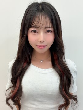 ロサ ファイブヘアー(Rosa..5Hair) エクステでインナーカラー!ポイントでオシャレに!