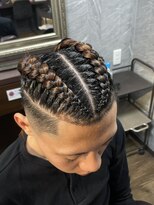 スウェル 七隈四ツ角店(SWELL) コーンロウ(2本)