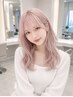 【透明感が欲しい方に★】ブリーチありダブルカラー+メルティトリートメント