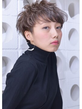 バズ ヘアーメイク(buzz Hair make) [buzz-Hair make] ショート（シルバーアッシュ・ミルクティー）